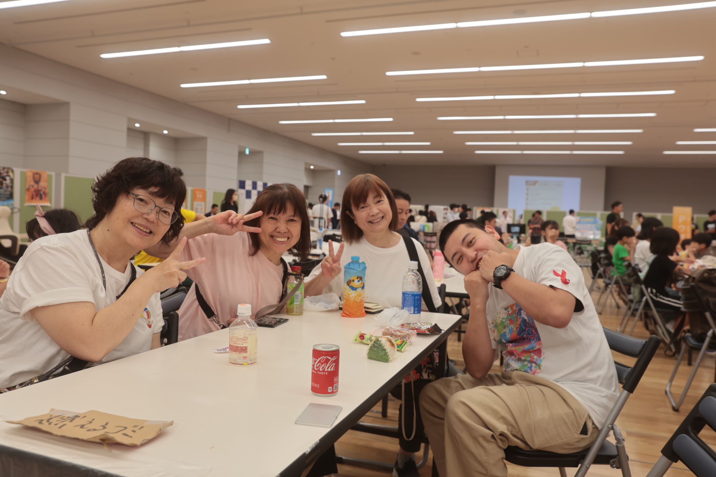 デイフェスの休憩スペースの様子