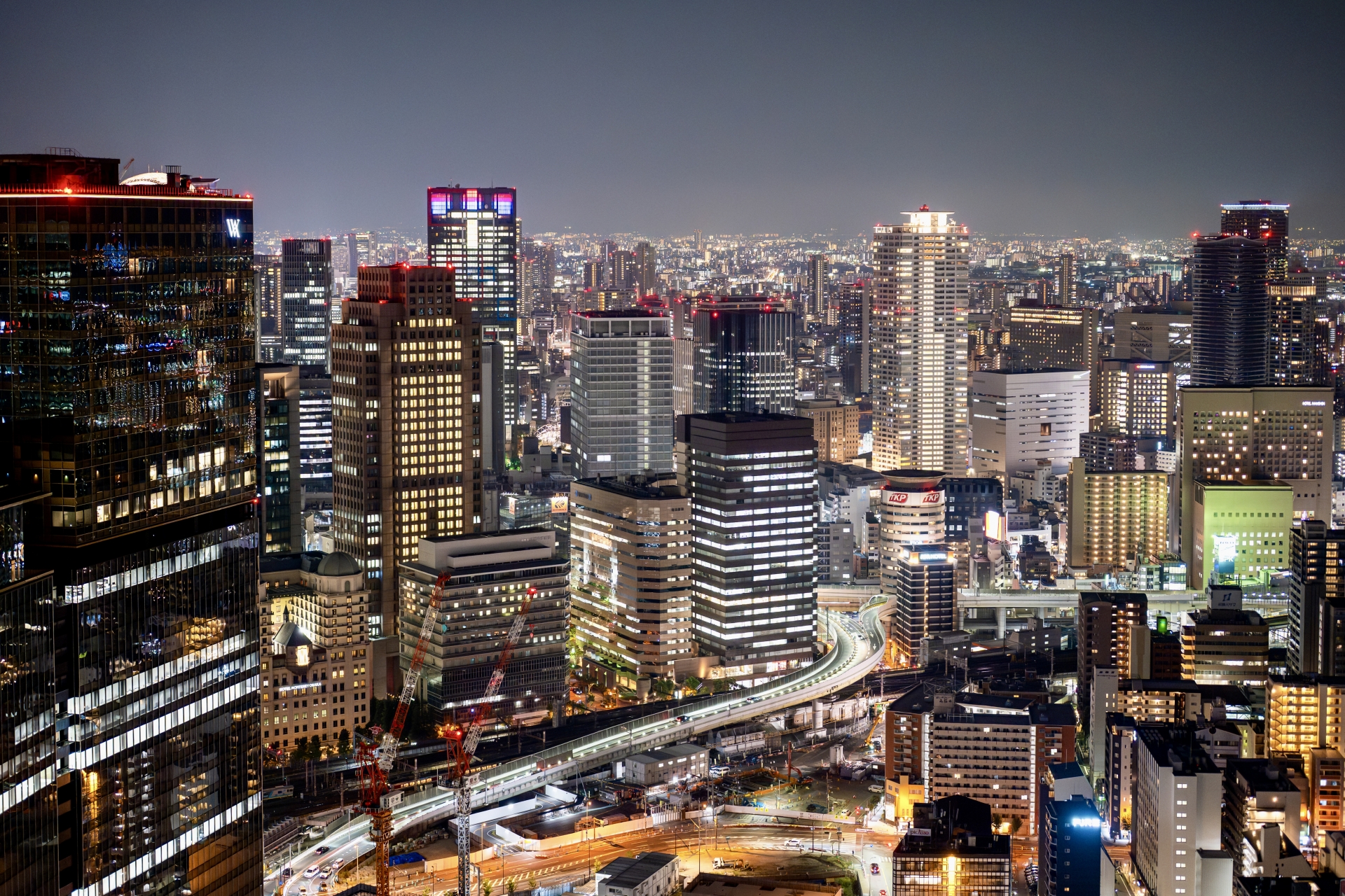 大阪の夜景